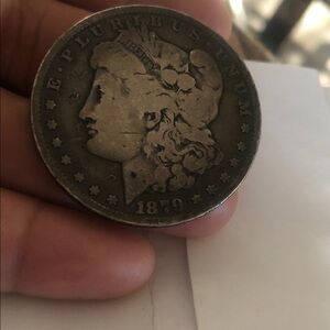 1879 Morgan Silver Dollar - Vintage US Coin